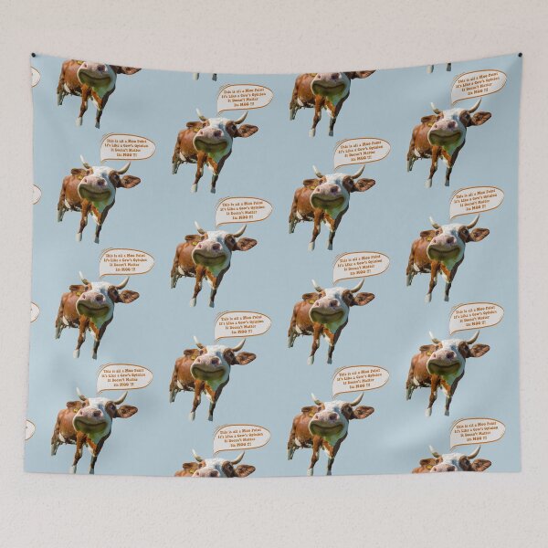 Item preview, Funny Animal Stickers: This is all a Moo Point designed and sold by Memiefy.