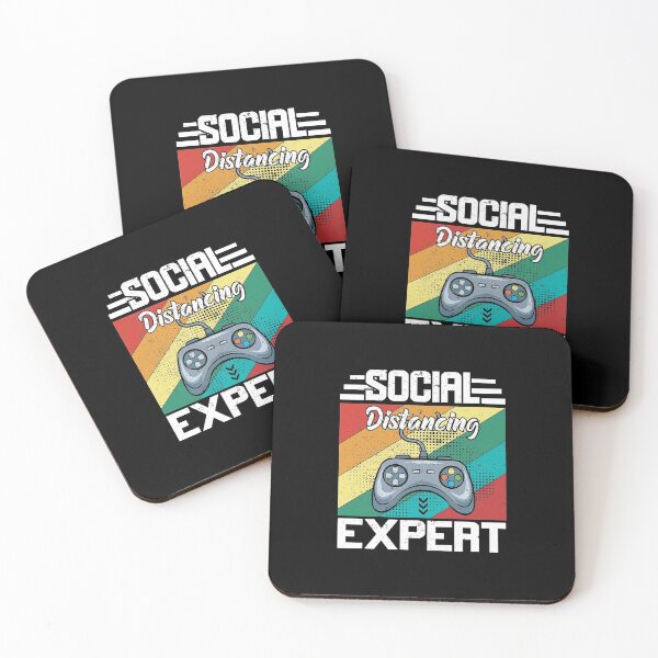 Item preview, Social Distancing Expert Gaming Video Gamer designed and sold by hasanmasud.