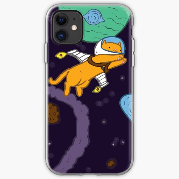 Space Cat iPhone Soft Case