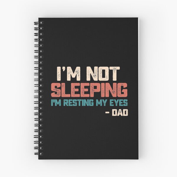 Item preview, Dad's Funny Quote  I'm not sleeping I'm resting my eyes dad joke vintage Fathers Day Gifts  designed and sold by alenaz.