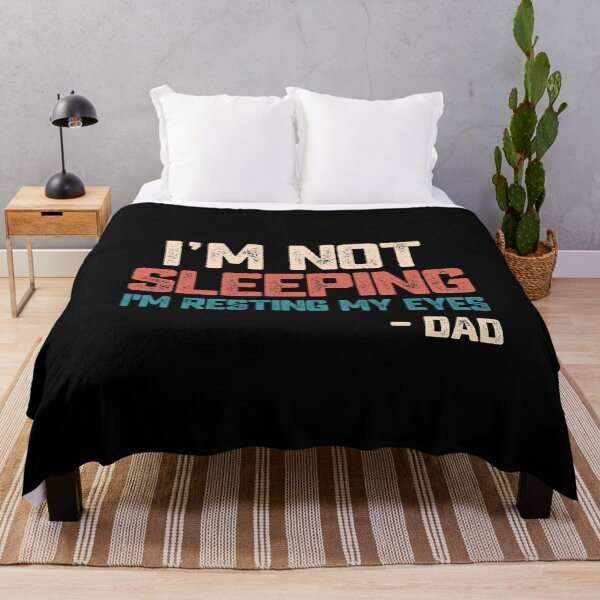 Item preview, Dad's Funny Quote  I'm not sleeping I'm resting my eyes dad joke vintage Fathers Day Gifts  designed and sold by alenaz.