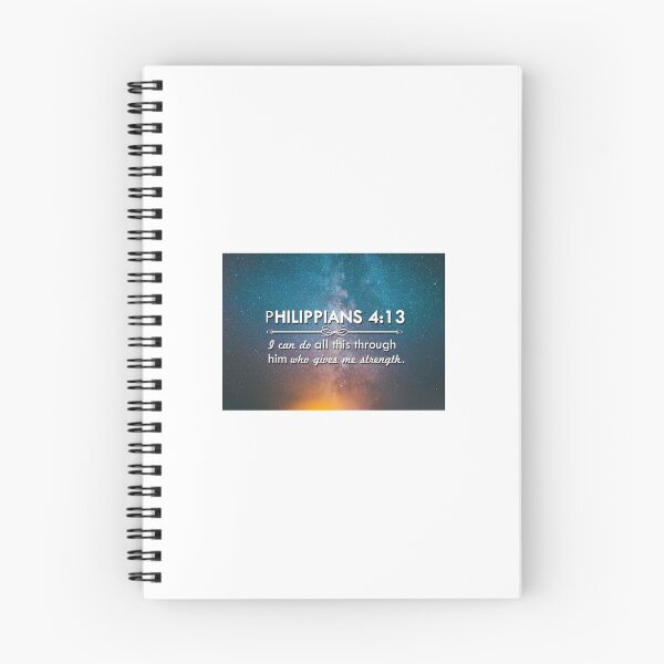 Item preview, Phil 4:13, Encouragement Bible verse designed and sold by adrianogoalie.