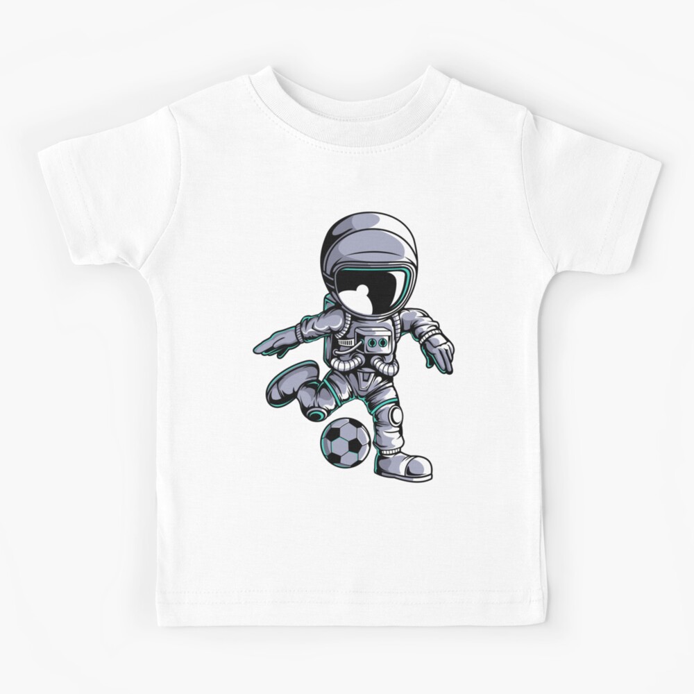 Astronaut Soccer T-Shirt for | hatimelhag Kids Redbubble by Player\