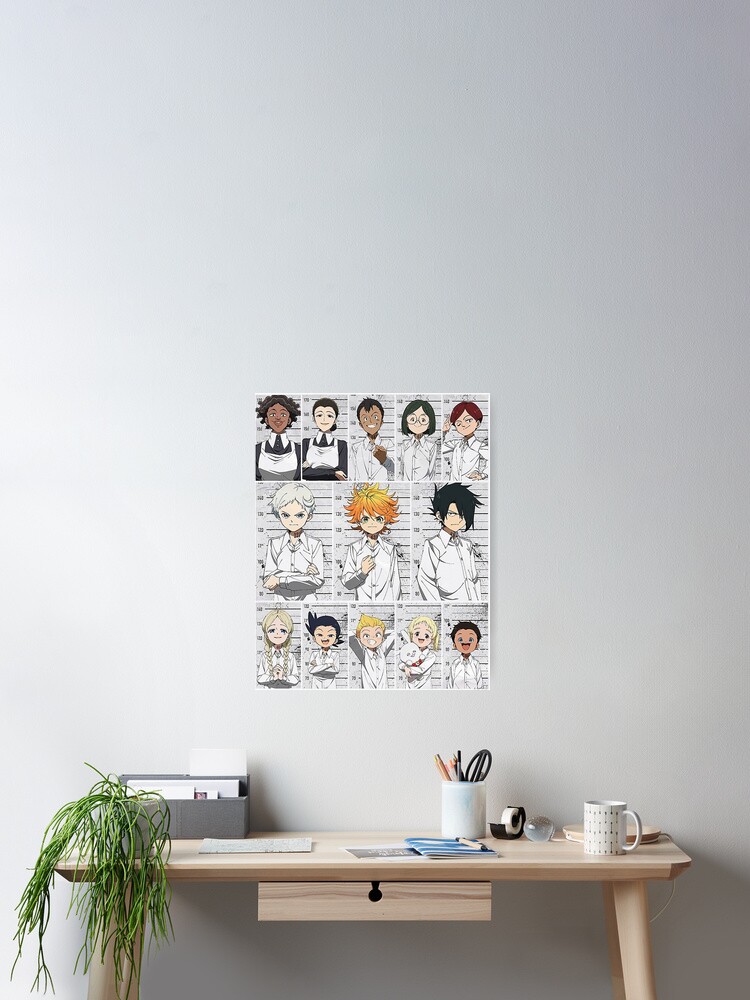 Characters The Promised Neverland Poster for Sale by roywegner