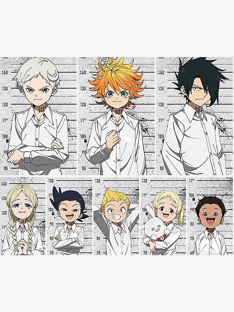 Characters The Promised Neverland Poster for Sale by roywegner