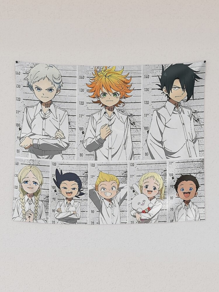 Characters The Promised Neverland Tapestry for Sale by roywegner