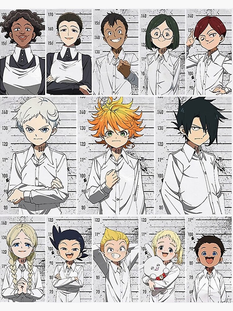 Characters The Promised Neverland Sticker for Sale by roywegner