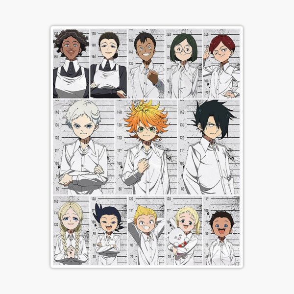 Characters The Promised Neverland Sticker for Sale by roywegner