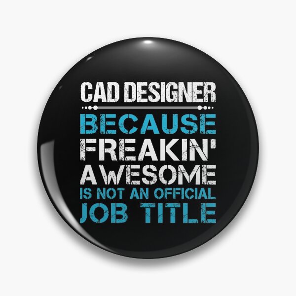 Item preview, Cad Designer T Shirt - Freaking Awesome Gift Item Tee designed and sold by allahamher.