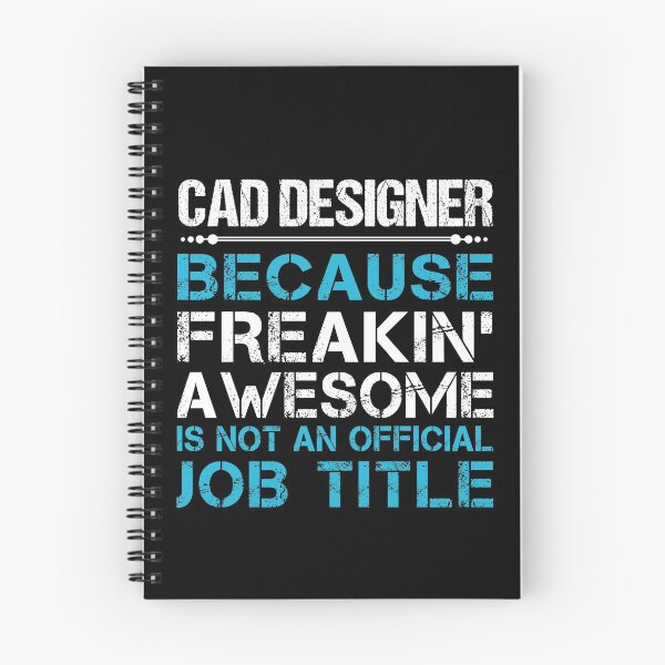 Item preview, Cad Designer T Shirt - Freaking Awesome Gift Item Tee designed and sold by allahamher.