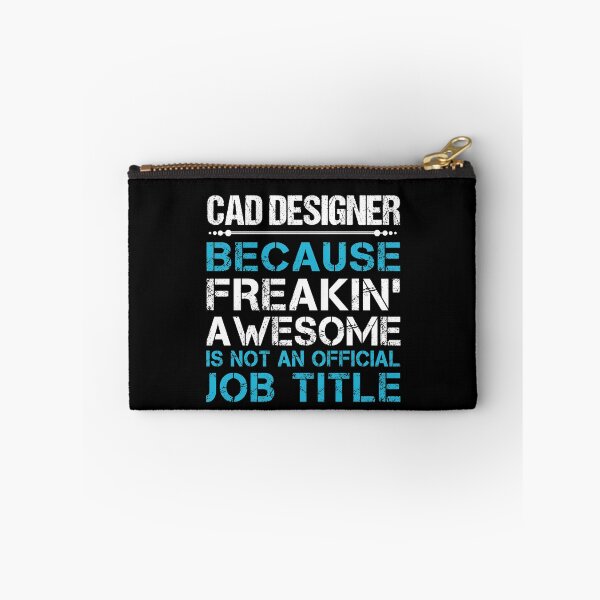 Item preview, Cad Designer T Shirt - Freaking Awesome Gift Item Tee designed and sold by allahamher.