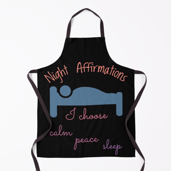 Item preview, Night Affirmations Calm Peace Sleep designed and sold by artfulnotebook.