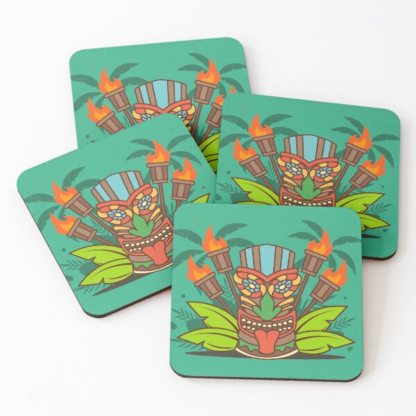 Item preview, Tiki Tribal Masks vector design designed and sold by SLExpress.