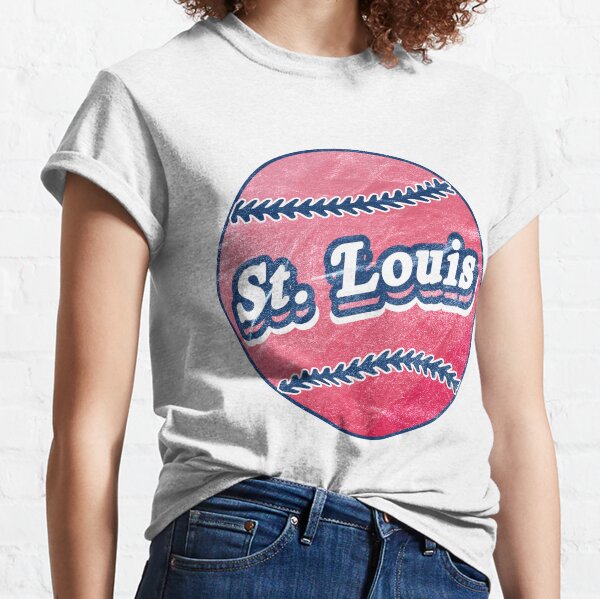 St.Louis Cardinals MLB Baseball Heart Beat Shirt Women's T-Shirt