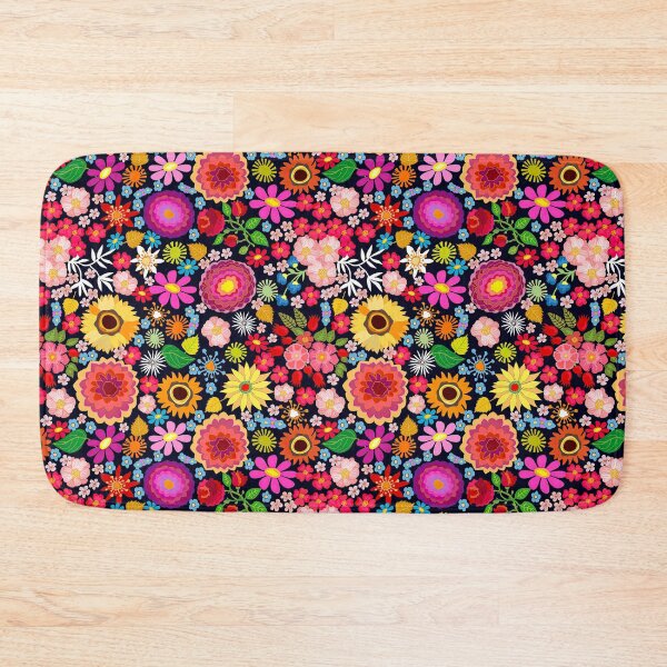 Item preview, Sunflower Pattern with different floral elements, leaves and grass, Sunflower Seamless Pattern, Sunflower Pattern Design designed and sold by graphic-genie.