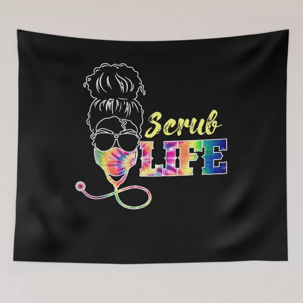 Item preview, Stethoscope Scrub life nurse day nurse week funny CMA, CNA designed and sold by elisamarez97.