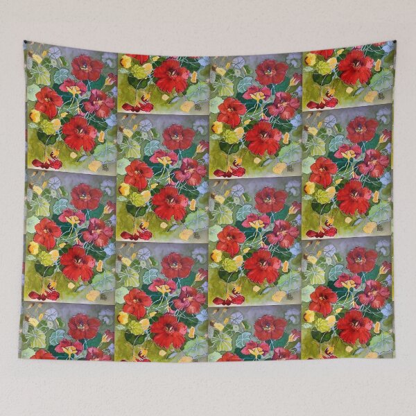 Item preview, NASTURTIUMS  designed and sold by BigRedSeller.