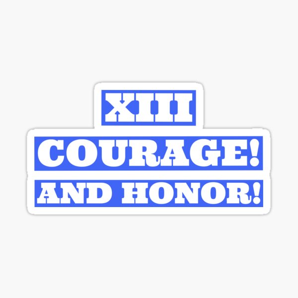 Item preview, Warcry Ultramarines - Courage! And Honor! designed and sold by PWstore.