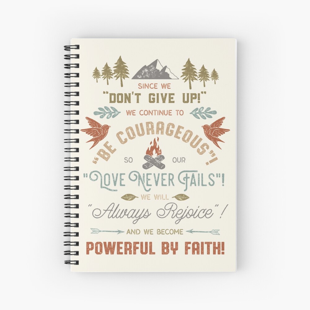 CONVENTION THEMES 2017-2021 (LIGHT) Spiral Notebook
