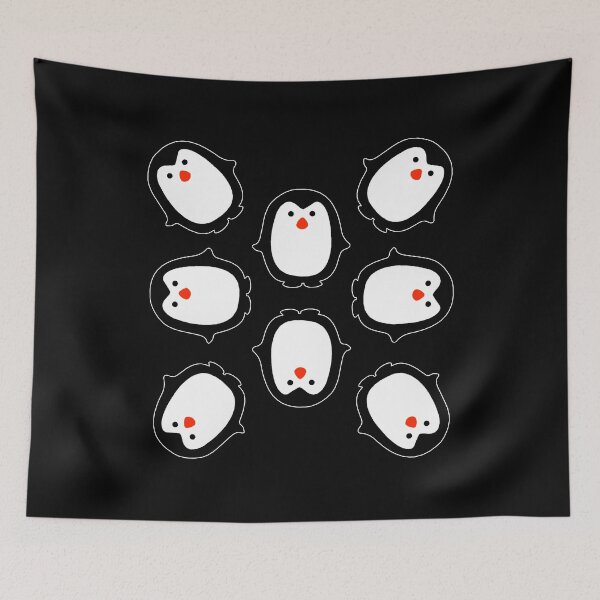 Item preview, Observing Observant Penguins designed and sold by janraydesigns.
