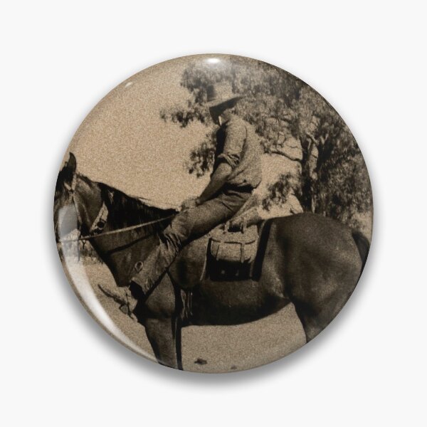 Item preview, Drover at Bourke, 1960 designed and sold by Fran Woods.