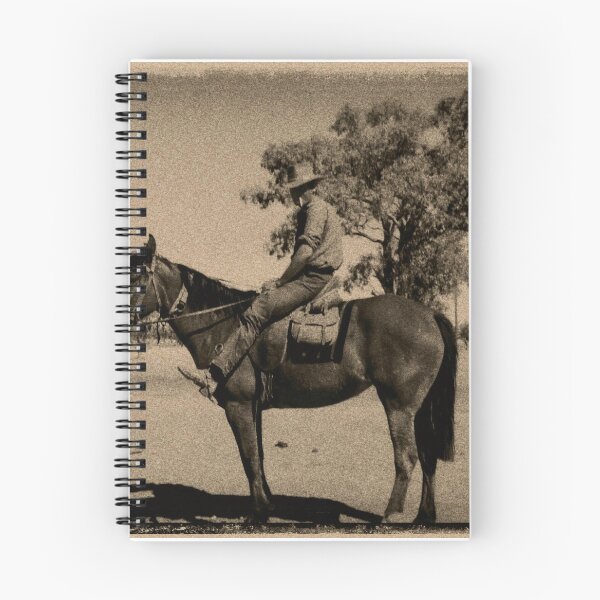 Item preview, Drover at Bourke, 1960 designed and sold by Fran Woods.