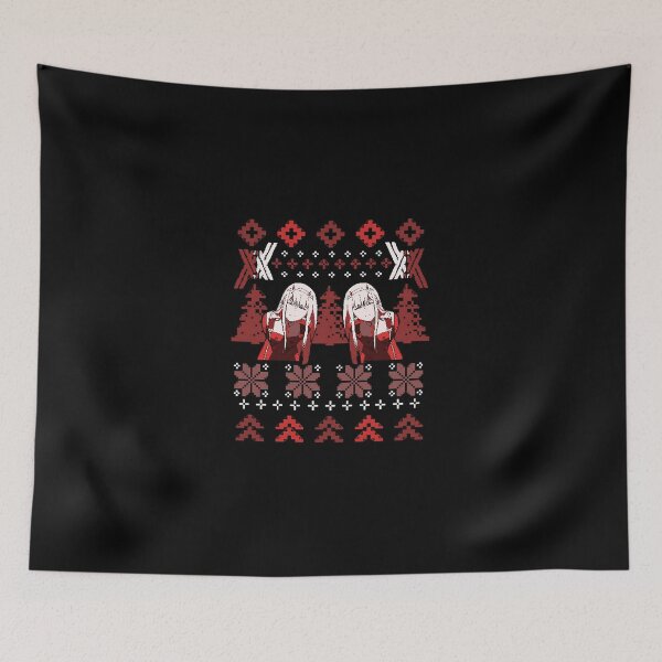 Item preview, Zero Two Christmas Sweater  Darling in the Franxx  designed and sold by Calico812.