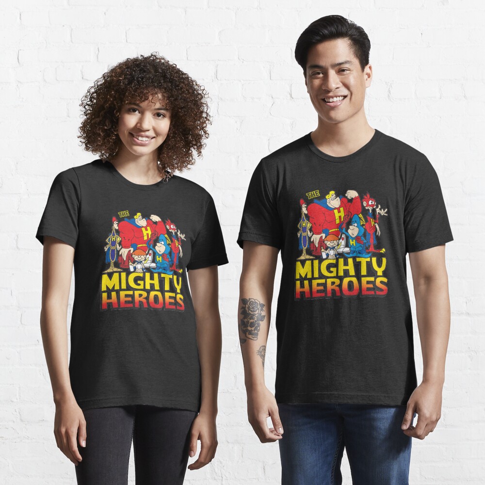 mighty heroes t shirt