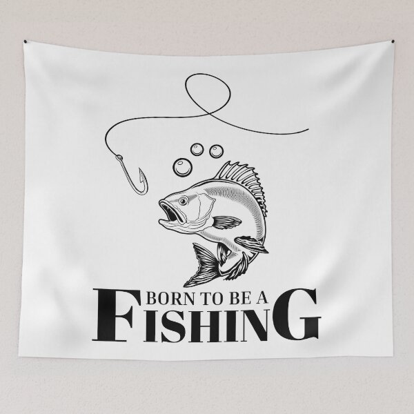 Item preview, Born To Be A Fishing Legend designed and sold by Dreaming-Anmi.