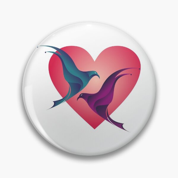 Item preview, Birds in heart designed and sold by Astralia.