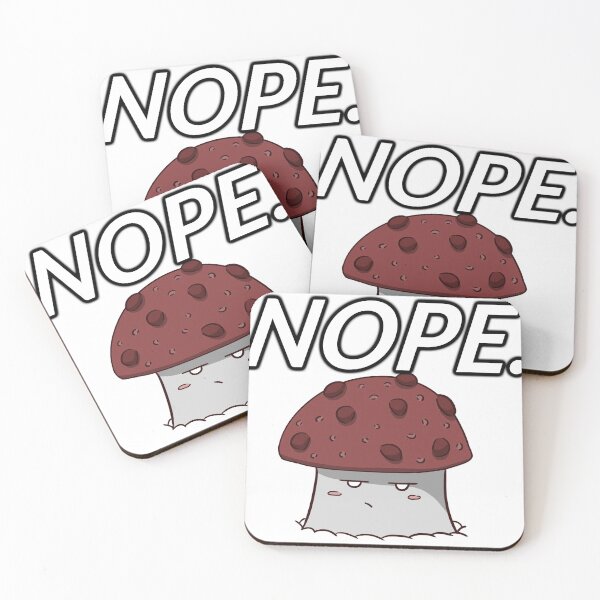 Item preview, Nope Mushroom designed and sold by SlushyDesign.