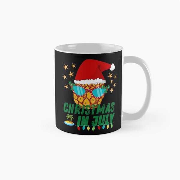 Item preview, Linda piña Santa Navidad en julio designed and sold by ModkMerch.
