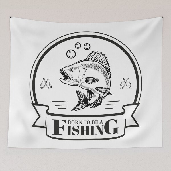 Item preview, Born To Be A Fishing Legend designed and sold by Dreaming-Anmi.