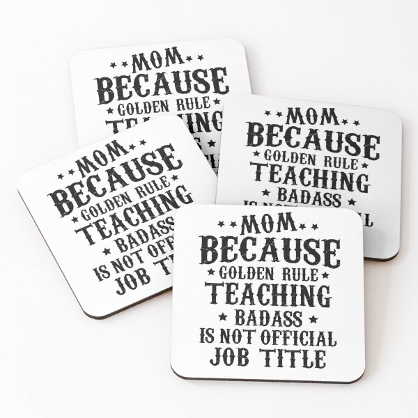 Item preview, Because teaching badass is not official job title  designed and sold by hasanmasud.