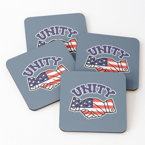 Item preview, USA Flag Handshake Unity designed and sold by Chubuter.