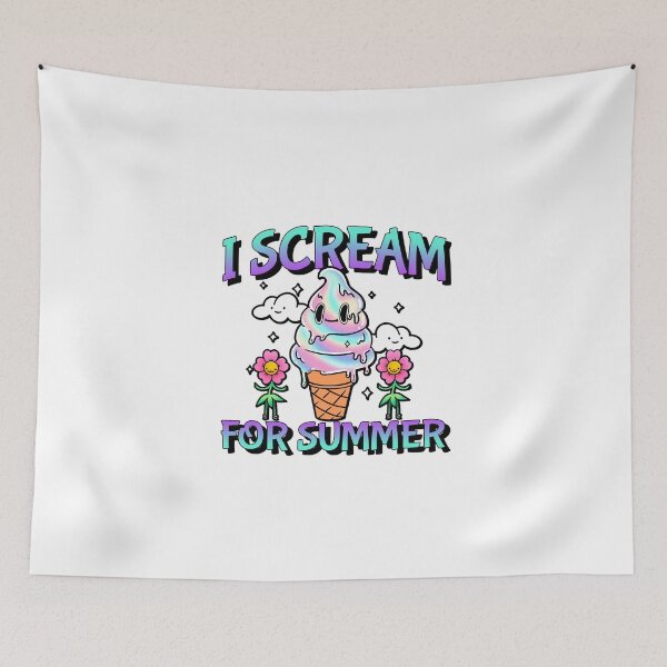 Item preview, I SCREAM FOR SUMMER designed and sold by Polla-Shirt.