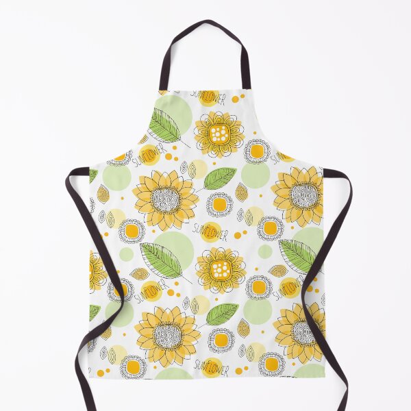 Item preview, Hand Drawn Doodle Sunflower Pattern, Sunflower Seamless Pattern, Sunflower Pattern Design designed and sold by graphic-genie.