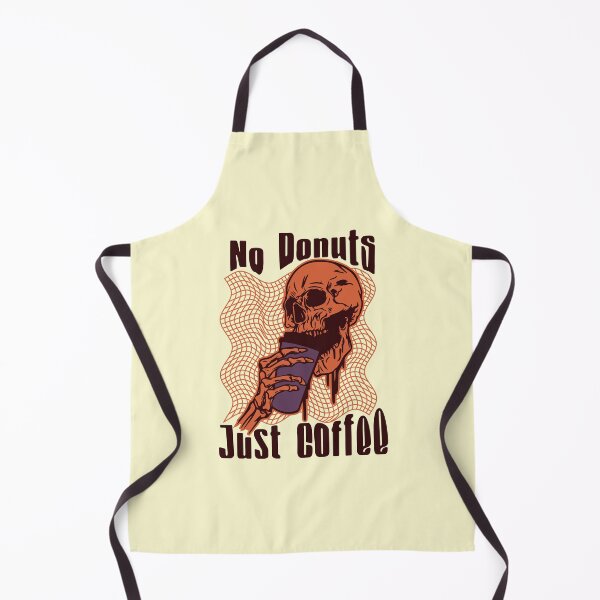 Item preview, No Donuts Just Coffee Dark orange designed and sold by Udens.
