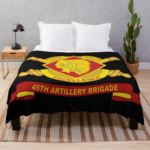 Artikelvorschau, Armee - 45. Artilleriebrigade mit Br - Band entworfen und verkauft von Military Insignia Products.