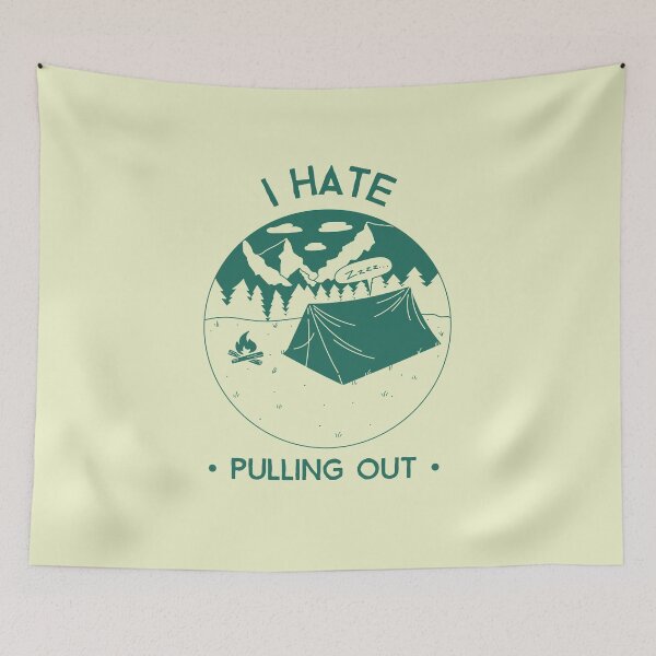 Item preview, I hate pulling out  designed and sold by SweetbeStore.
