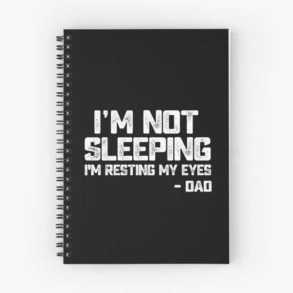 Item preview, Im not sleeping Im resting my eyes dad joke quote for napping lover father humor gift designed and sold by alenaz.