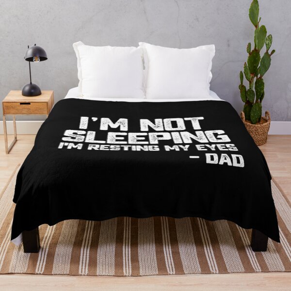 Item preview, Im not sleeping Im resting my eyes dad joke quote for napping lover father humor gift designed and sold by alenaz.