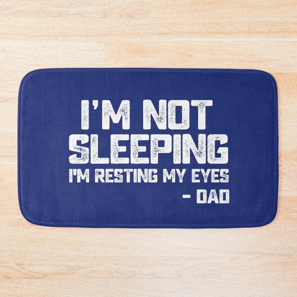 Item preview, Im not sleeping Im resting my eyes dad joke quote for napping lover father humor gift designed and sold by alenaz.