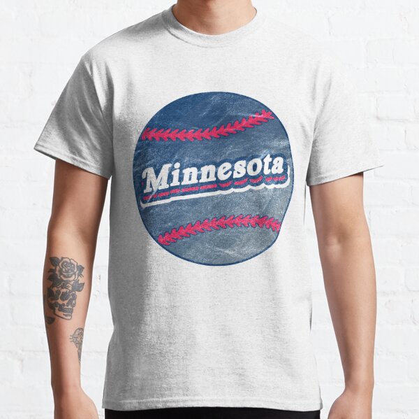 Minnesota Twins TC logo Distressed Vintage logo T-shirt 6 Sizes S