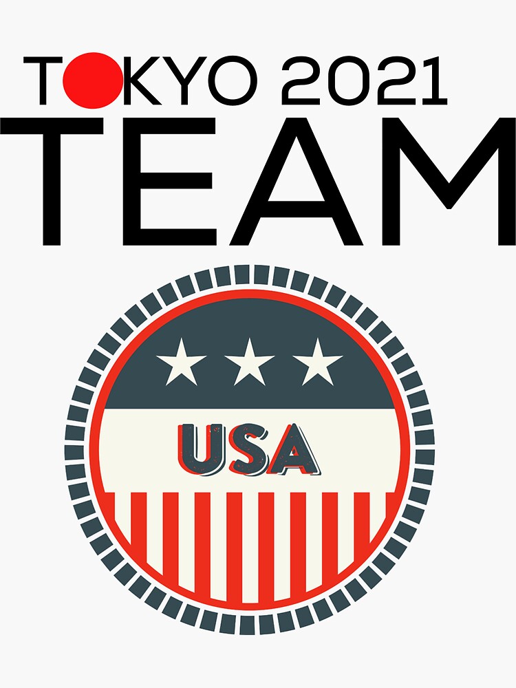 "Team USA " Sticker for Sale by Simple2simple Redbubble
