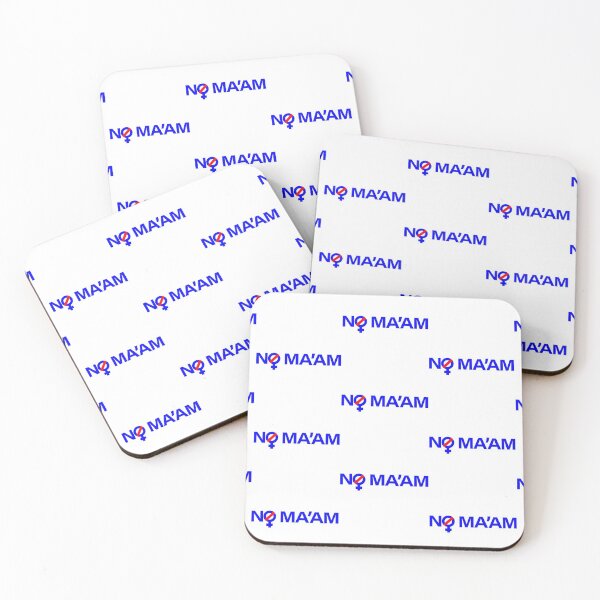 Item preview, No Ma'am for the 21st Century designed and sold by HoganMerch.