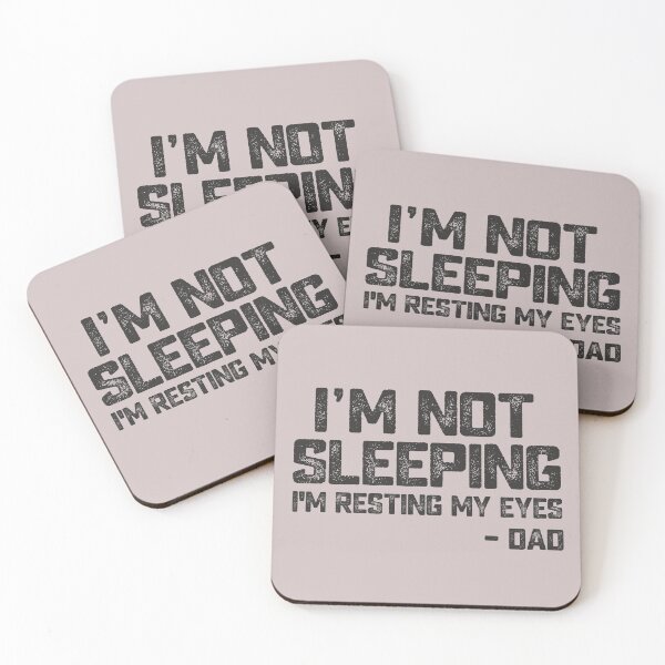 Item preview, Funny Im not sleeping Im resting my eyes dad joke napping lover father gift designed and sold by alenaz.
