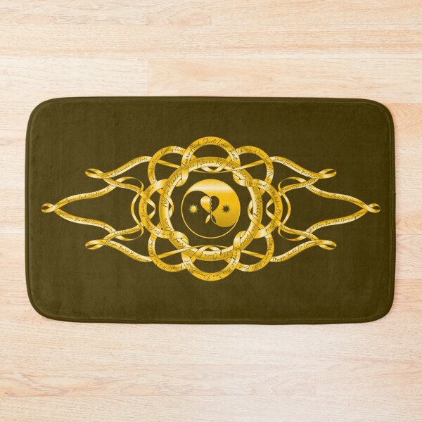Item preview, Katy Perry Never Really Over Metallic Gold Symbol With Lyrics Brown Background designed and sold by cryaboutitnow.