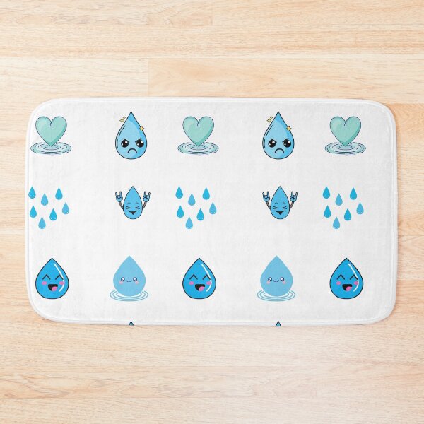 Item preview, water droplets emoji - cute water droplets pack - cool water drops set designed and sold by Amalzaki.