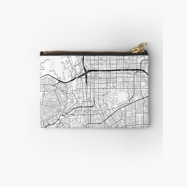 Item preview, Pasadena Map, USA - Black and White designed and sold by MainStreetMaps.